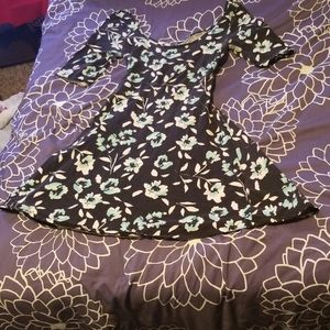 Aeropostale Floral Skater Dress